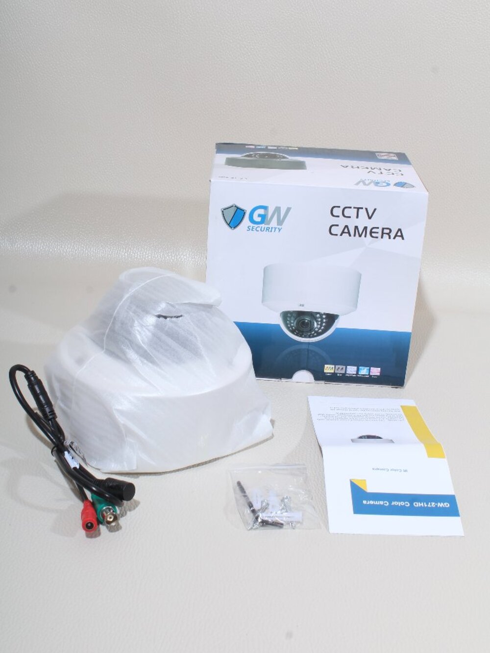 Security Camera GW-271HD 1080p HD Dome Camera IR Night Vision BNC Analog